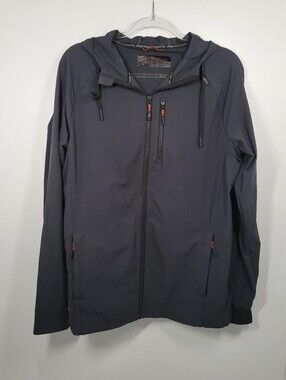 KETL Mountain Apparel Escapade Black Lightweight Water Resistant Jacket Men Sz S
